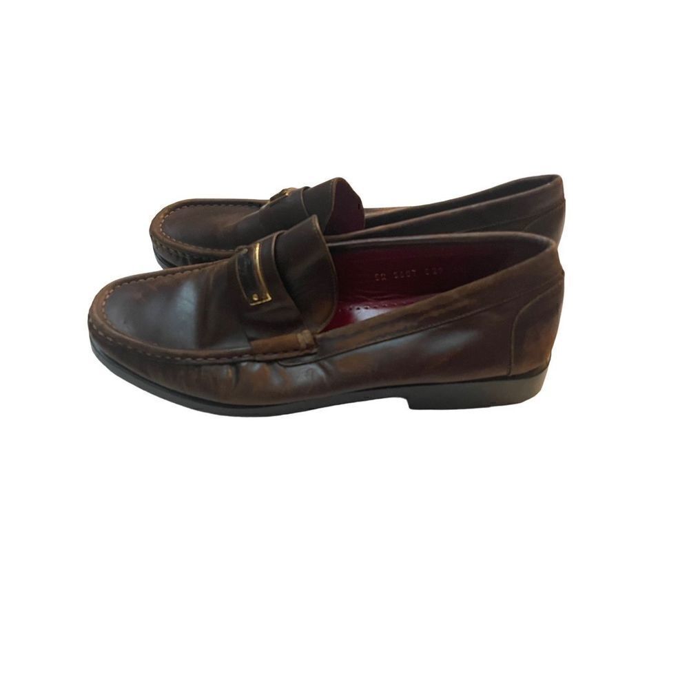 SALVATORE FERRAGAMO SPORT LEATHER LOAFER